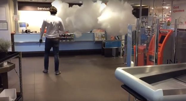 zware explosieven bij een plofkraak