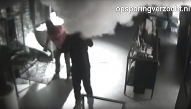 mistbeveiliging bij juwelier